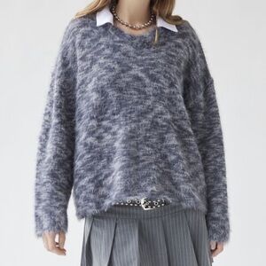 BDG Asher Brushed Pullover Sweater